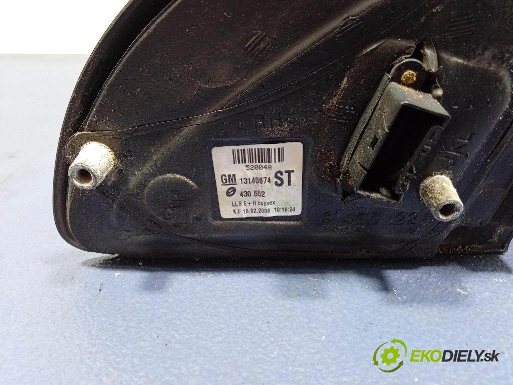Opel Astra 2006 zrkadlo pravé 13140674