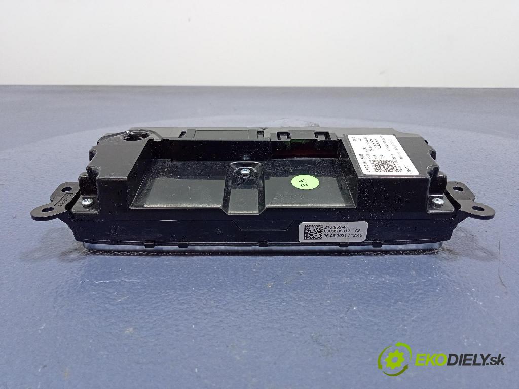 Audi A6 2021 prepínač Klimatizácia: Prúd vzduchu: 4K0919158B