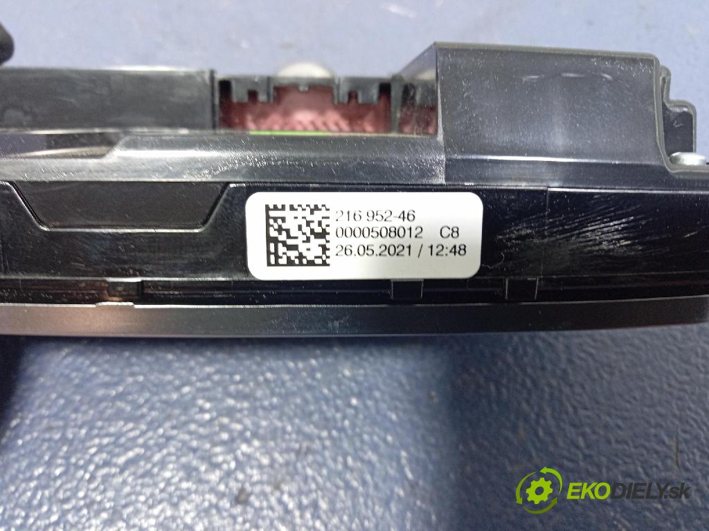 Audi A6 2021 prepínač Klimatizácia: Prúd vzduchu: 4K0919158B