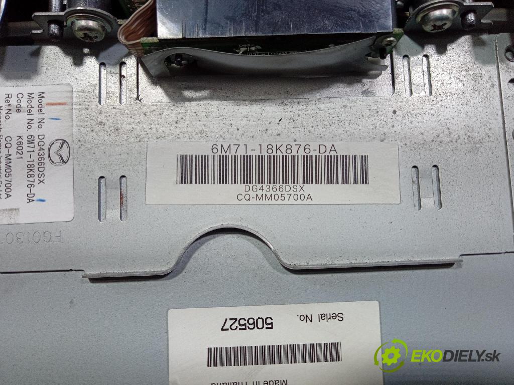 Mazda 2 2006 Radio I Navigace: 6M71-18K876-DA
