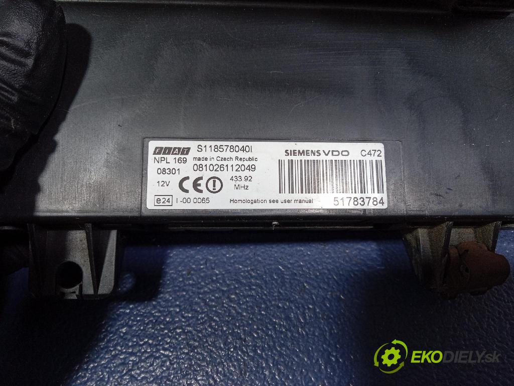 Fiat Panda 2008 skrinka Poistky: 51783784