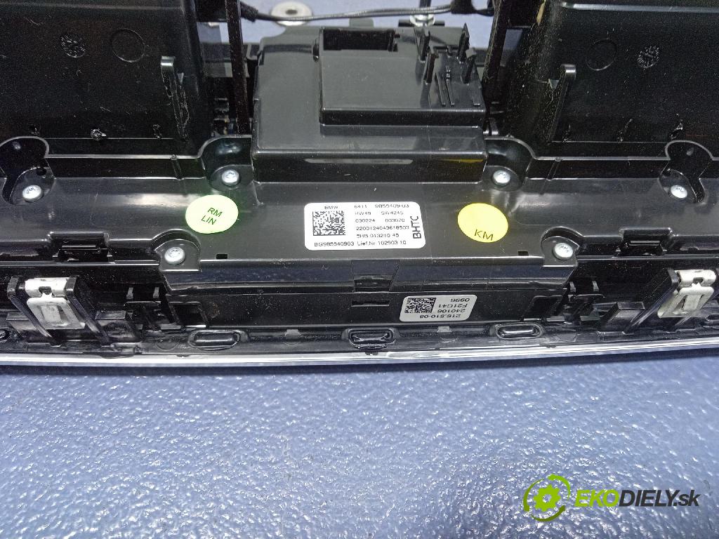 Bmw X4 2024 prepínač Klimatizácia: Prúd vzduchu: 9855409