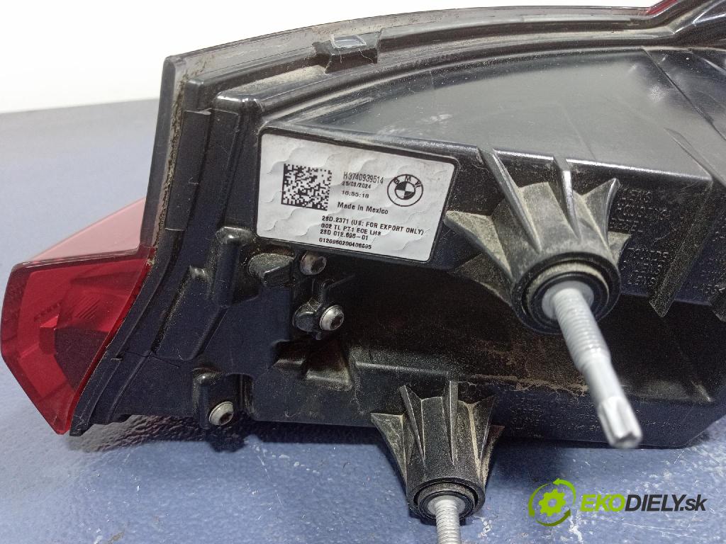 Bmw X4 2024 svetlo / reflektor zad ľavá Vonkajsia: 7409395