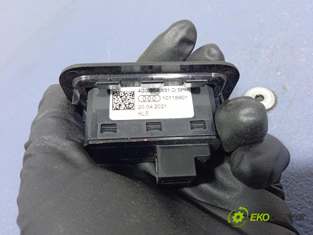 Audi A6 2021 Přepínač Klapky: kufr 4G0959831D