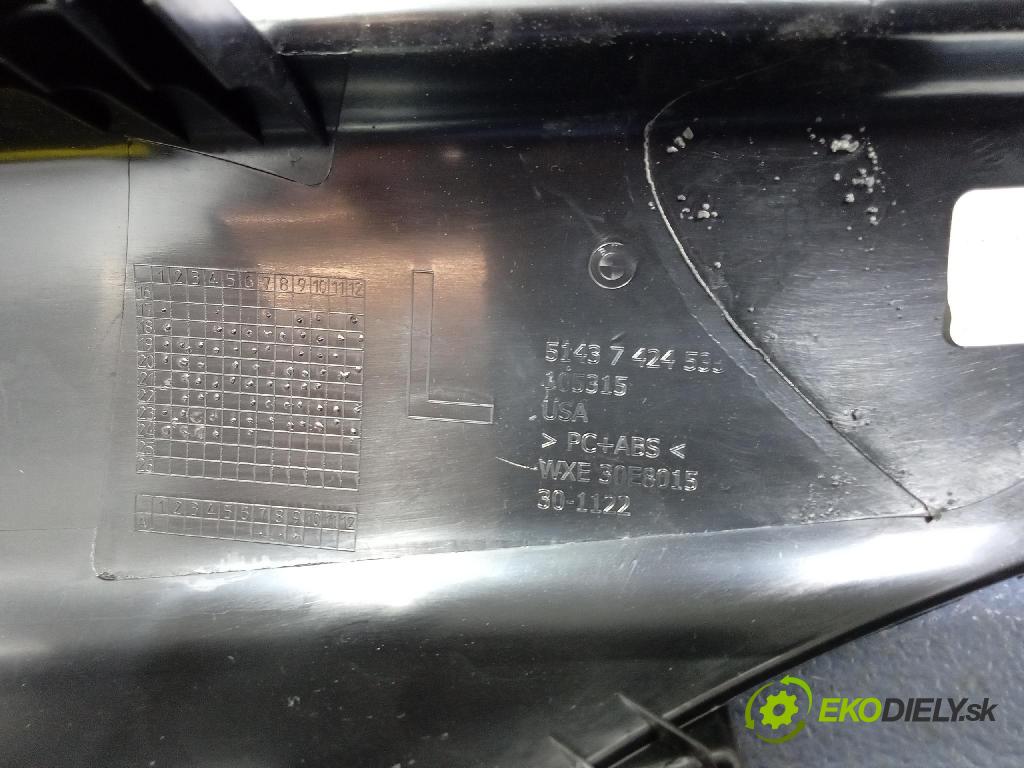 Bmw X4 2024 kryt Plast: Interiéry: 8075363