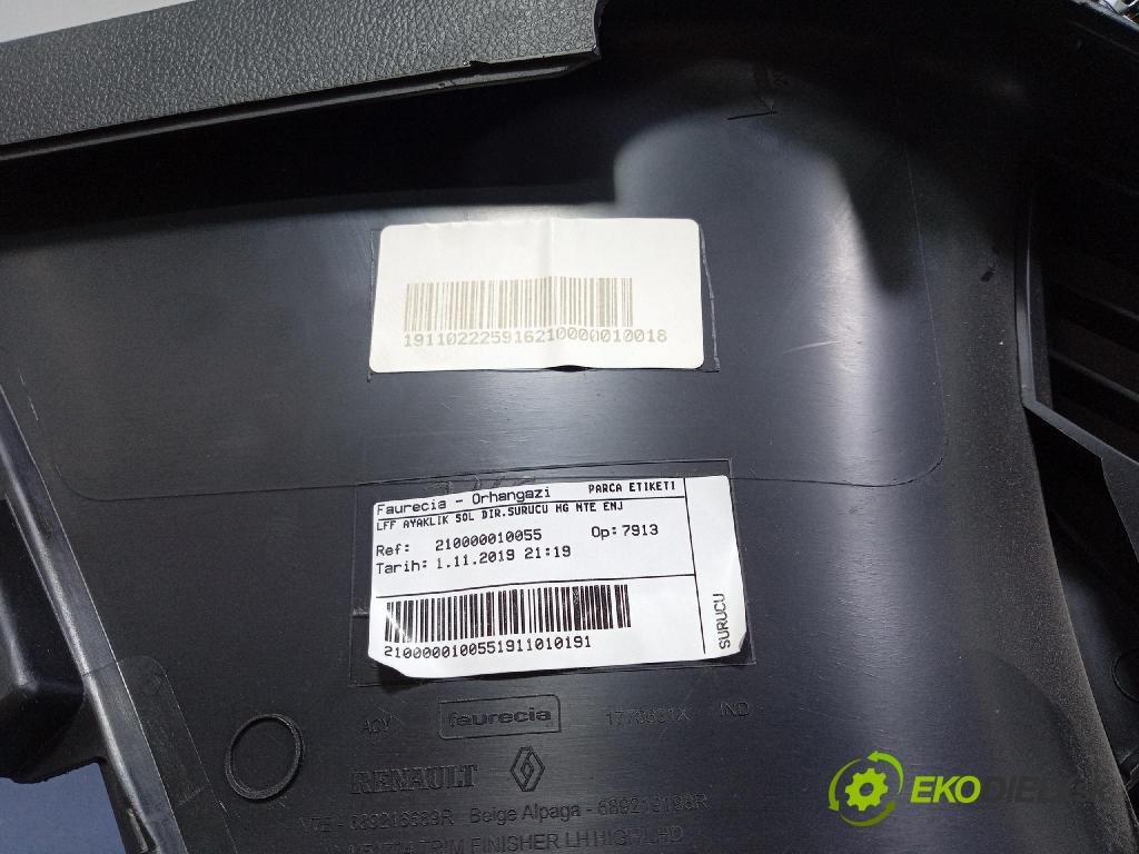Renault Megane 2019 kryt Plast: Interiéry: 689211507R