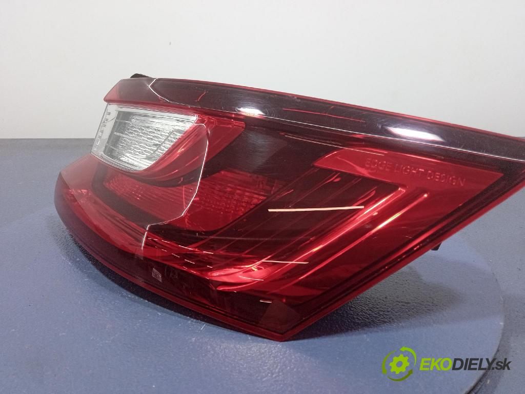 Renault Megane 2019 svetlo / reflektor zad Prava: Vonkajsia: 265507297R
