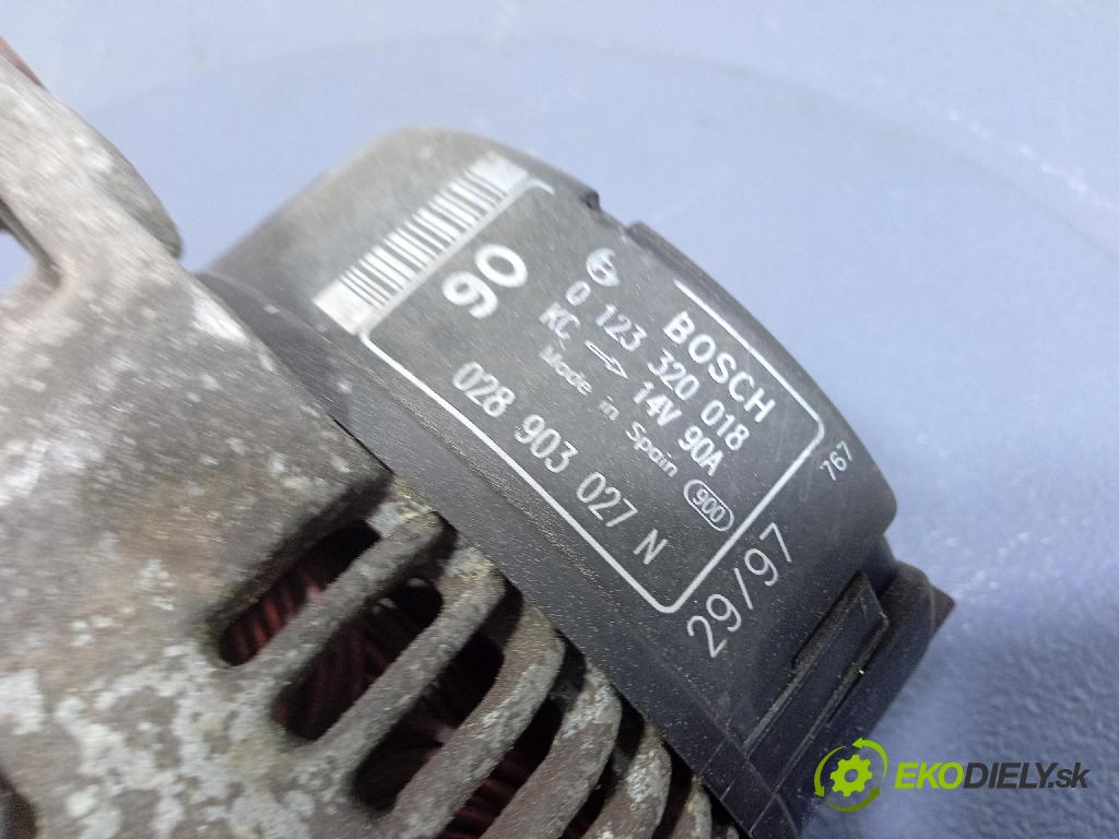 Vw Transporter 1997 Alternator 028903027N