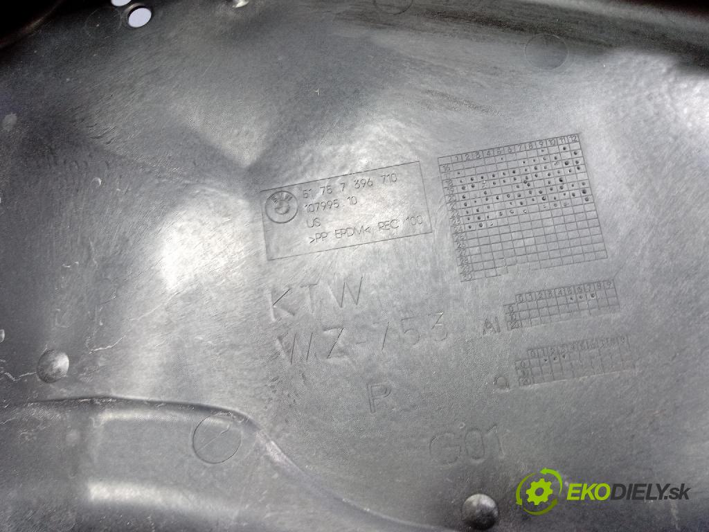 Bmw X4 2024 kryt Plast: podvozek: 7396710