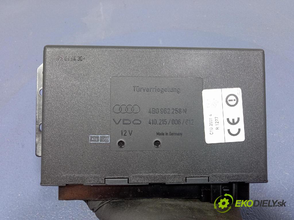 Audi A6 2003 řídící jednotka Komfortu 4B0962258N