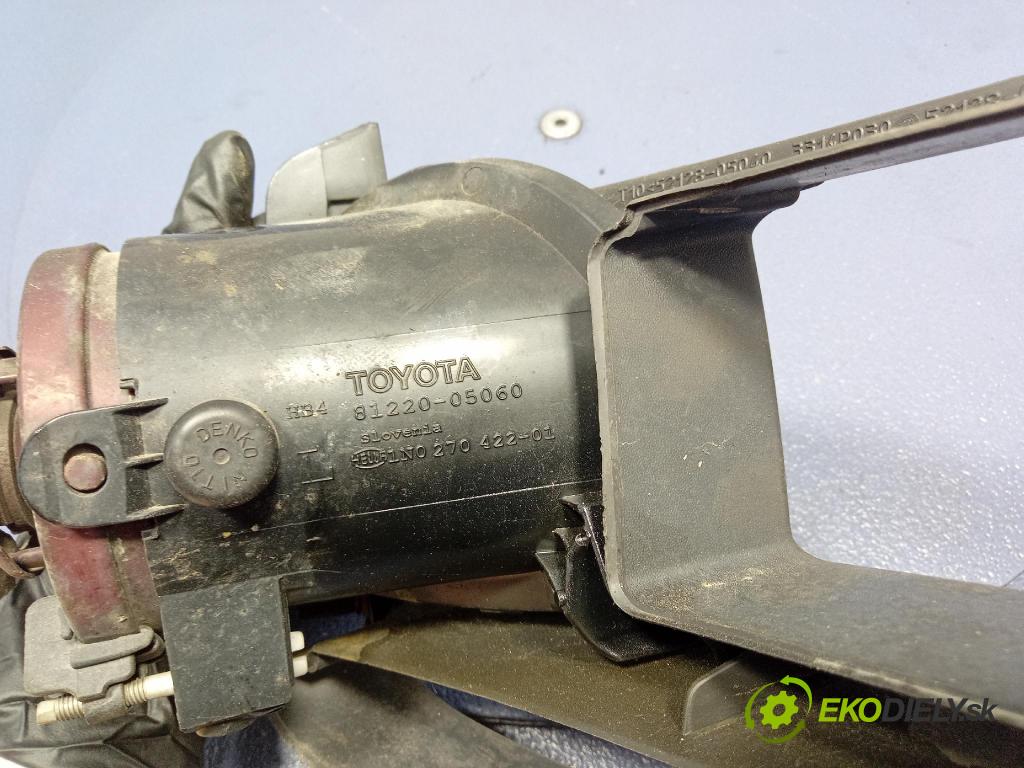 Toyota Avensis 2003 Halogen Vľavo: 81220-05060