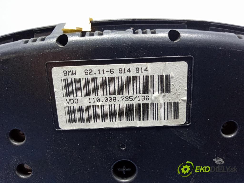 Bmw Seria 5 2002 prístrojovka/ budíky 6914914