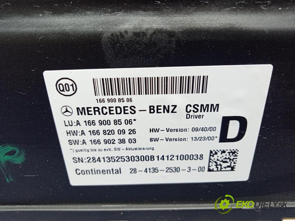 Mercedes GL 2014 riadiaca jednotka Sedadlo: A1669008506
