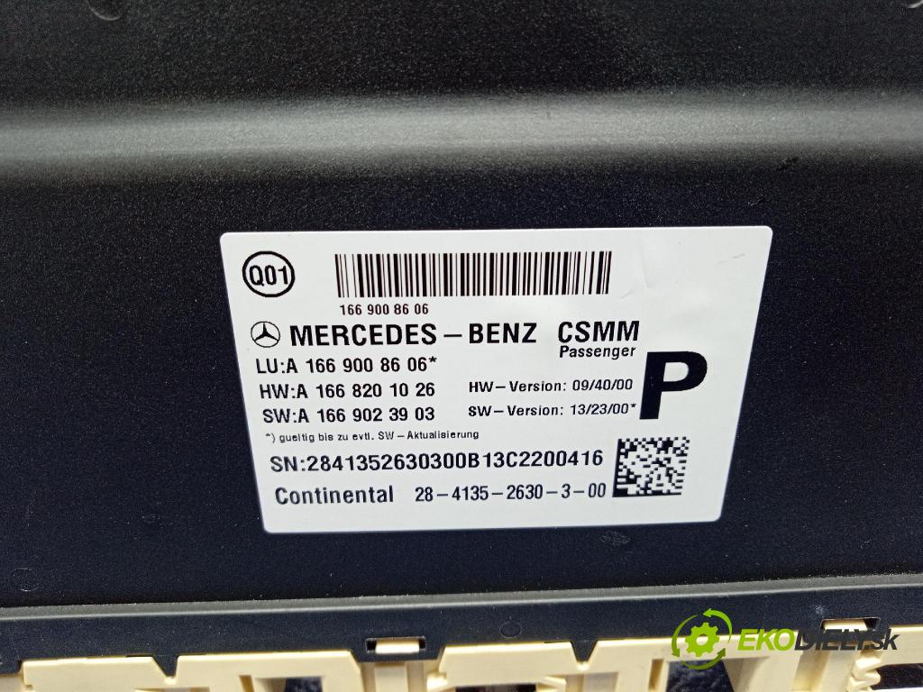 Mercedes GL 2014 riadiaca jednotka Sedadlo: A1669008606