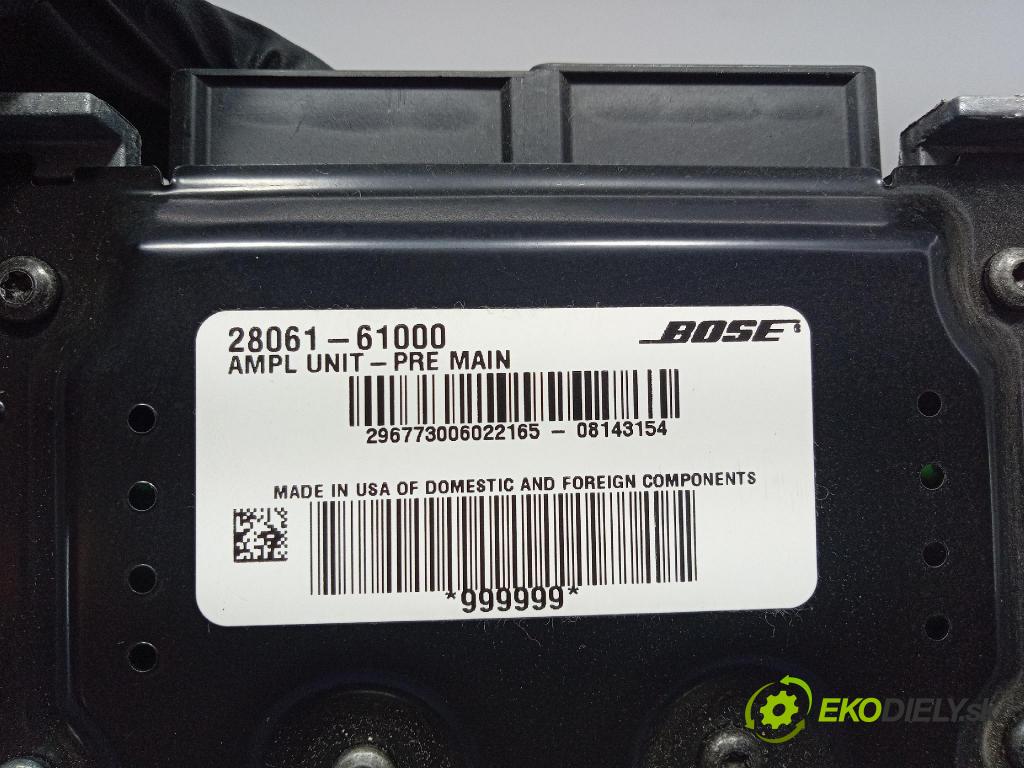 Renault Koleos 2008 Zesilovač: Radio Navigace 28061-61000