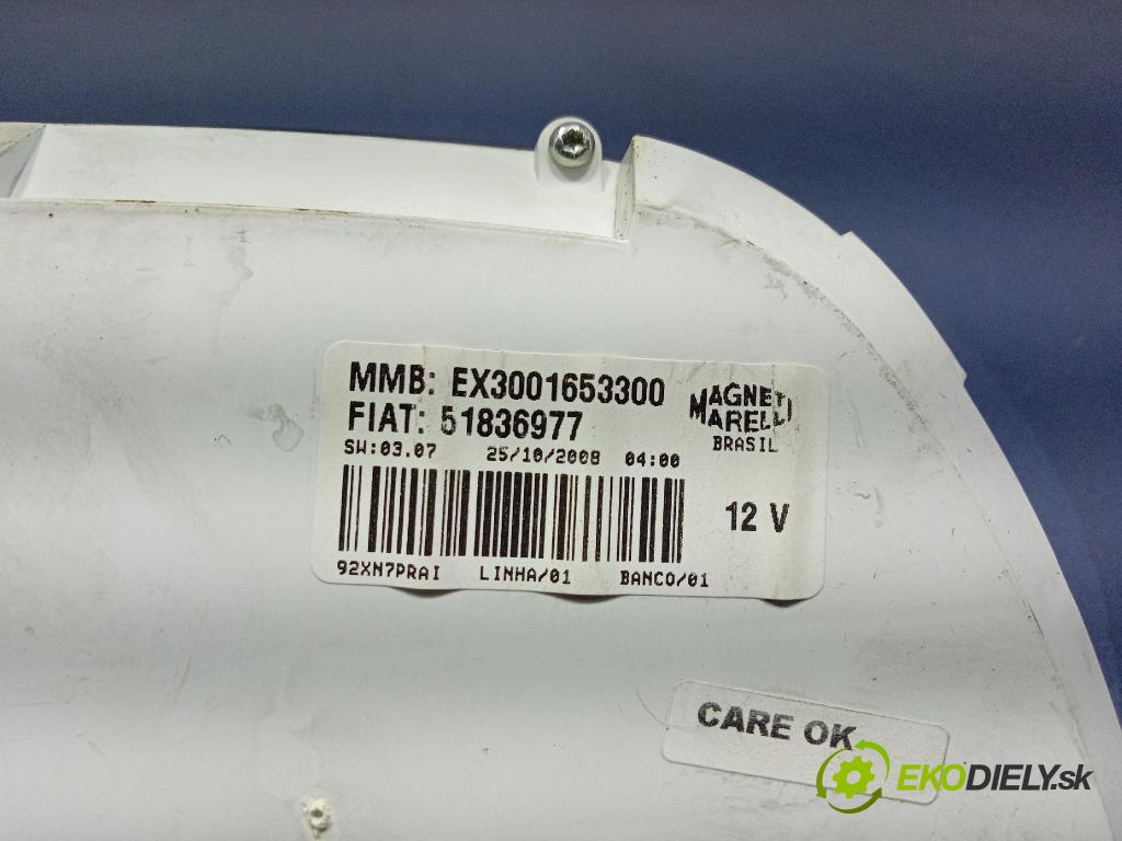 Fiat Linea 2009 prístrojovka/ budíky 51836977