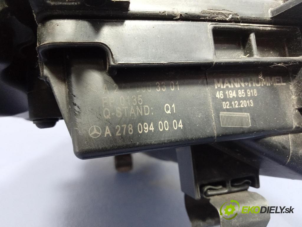 Mercedes GL 2014 obal Filtre: Vzduch: A2780903301