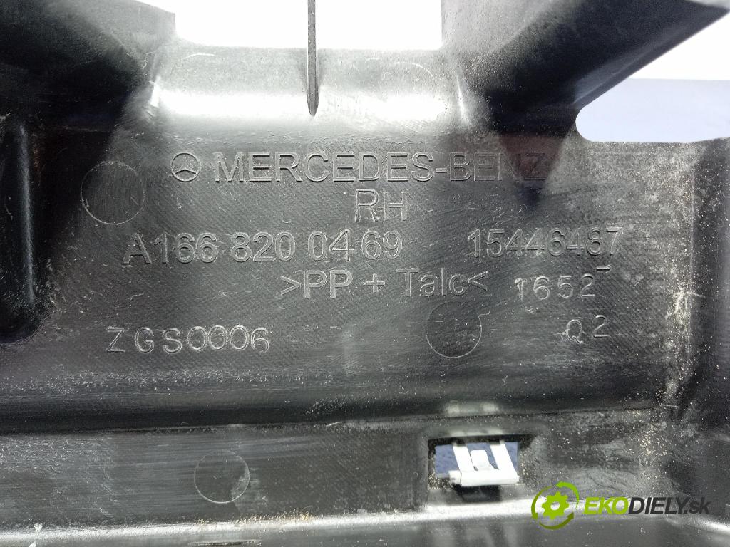 Mercedes GL 2014 lišta Práh: A1668200469
