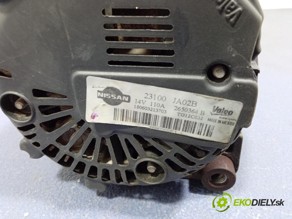 Renault Koleos 2008 Alternator 23100JA02B