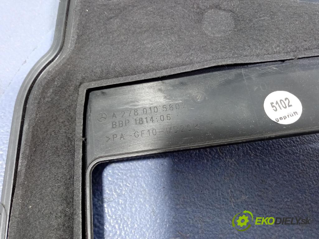 Mercedes GL 2014 kryt Motor: A2780105802