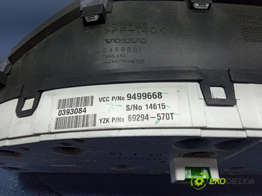 Volvo S80 2001 prístrojovka/ budíky 9499668