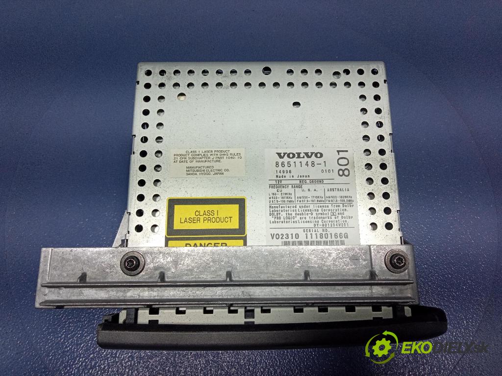 Volvo S80 2001 Radio I Navigácia: 8651148