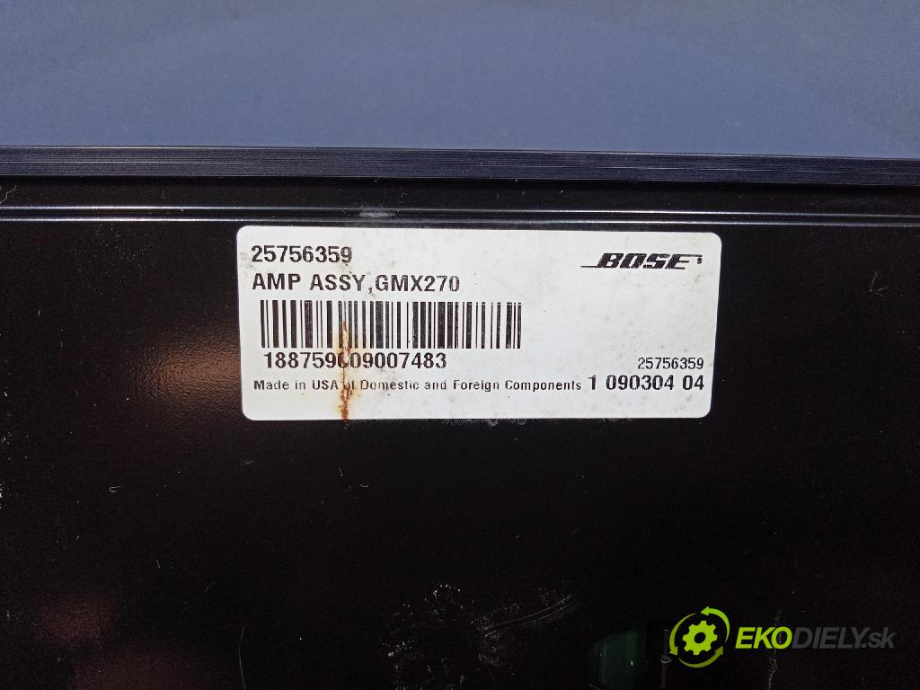 Cadillac Deville 2000 Zesilovač: Radio Navigace 25756359