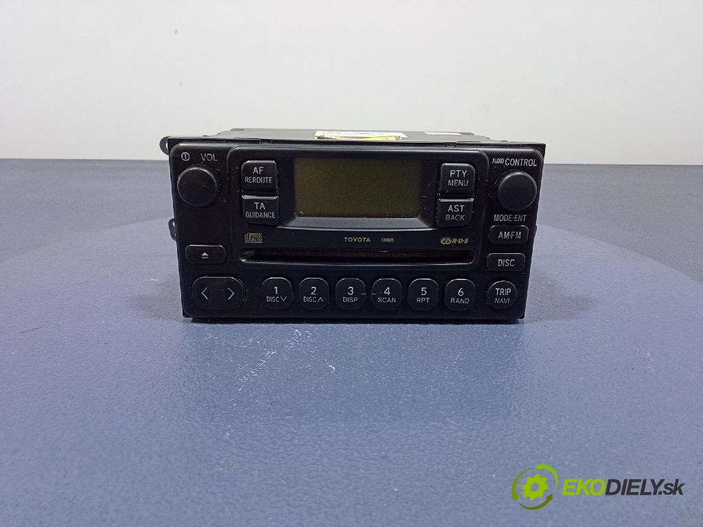Toyota Avensis verso 2002 Radio I Navigácia: 86120-44080