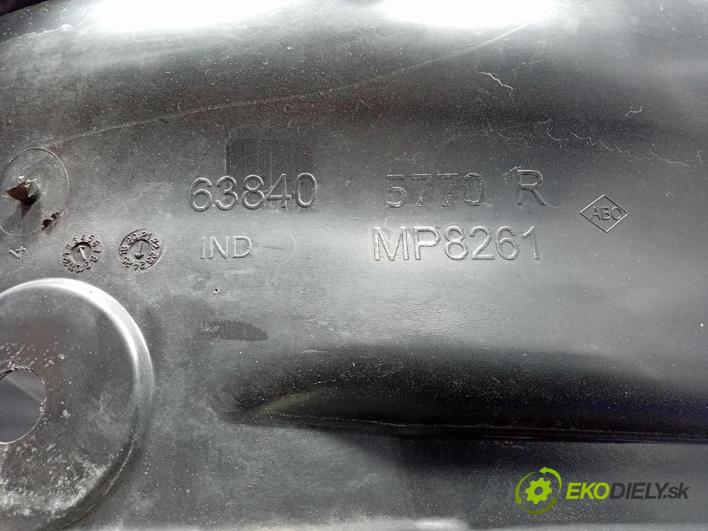 Renault Express 2024 Blatník: Plastové: Predné 638405770R