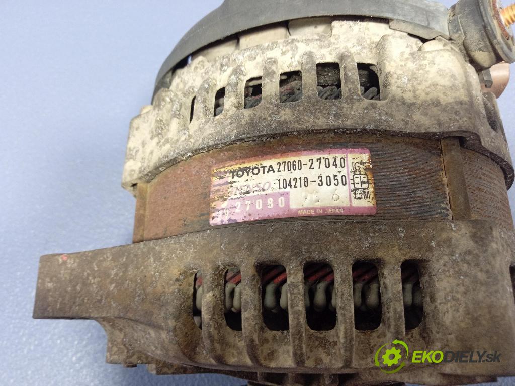 Toyota Avensis verso 2002 Alternator 27060-27040