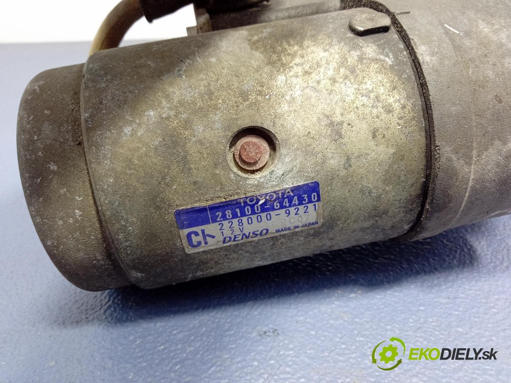 Toyota Avensis verso 2002 štartér 28100-64430