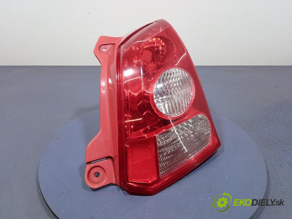 Nissan Pixo 2009 svetlo / reflektor zad Prava: Vonkajsia: 220-17092