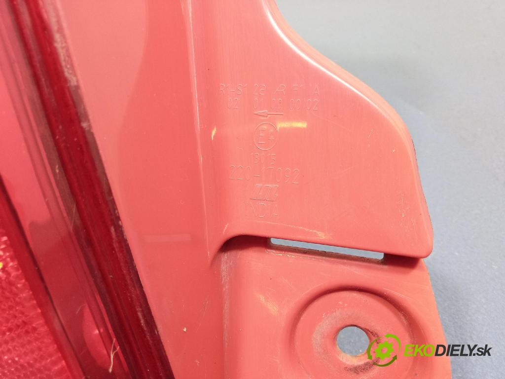 Nissan Pixo 2009 svetlo / reflektor zad ľavá Vonkajsia: 220-17092