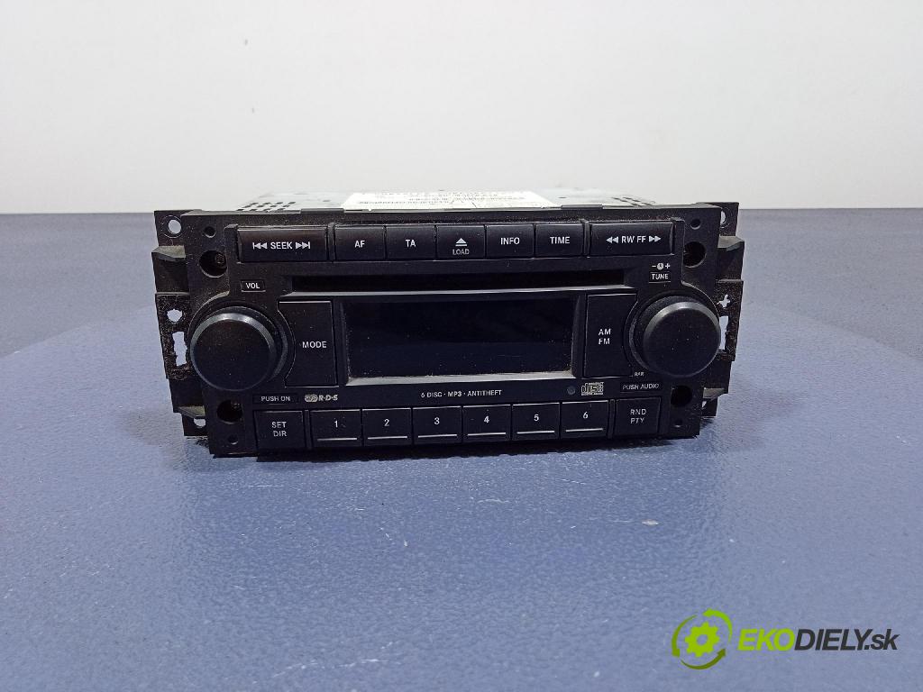 Dodge Caliber 2006 Radio I Navigácia: P05064362AA