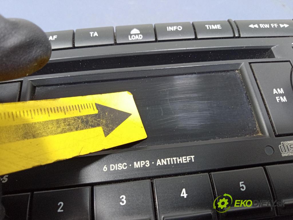 Dodge Caliber 2006 Radio I Navigácia: P05064362AA