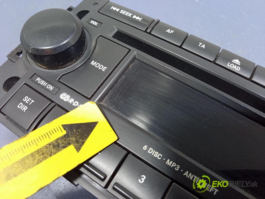 Dodge Caliber 2006 Radio I Navigácia: P05064362AA