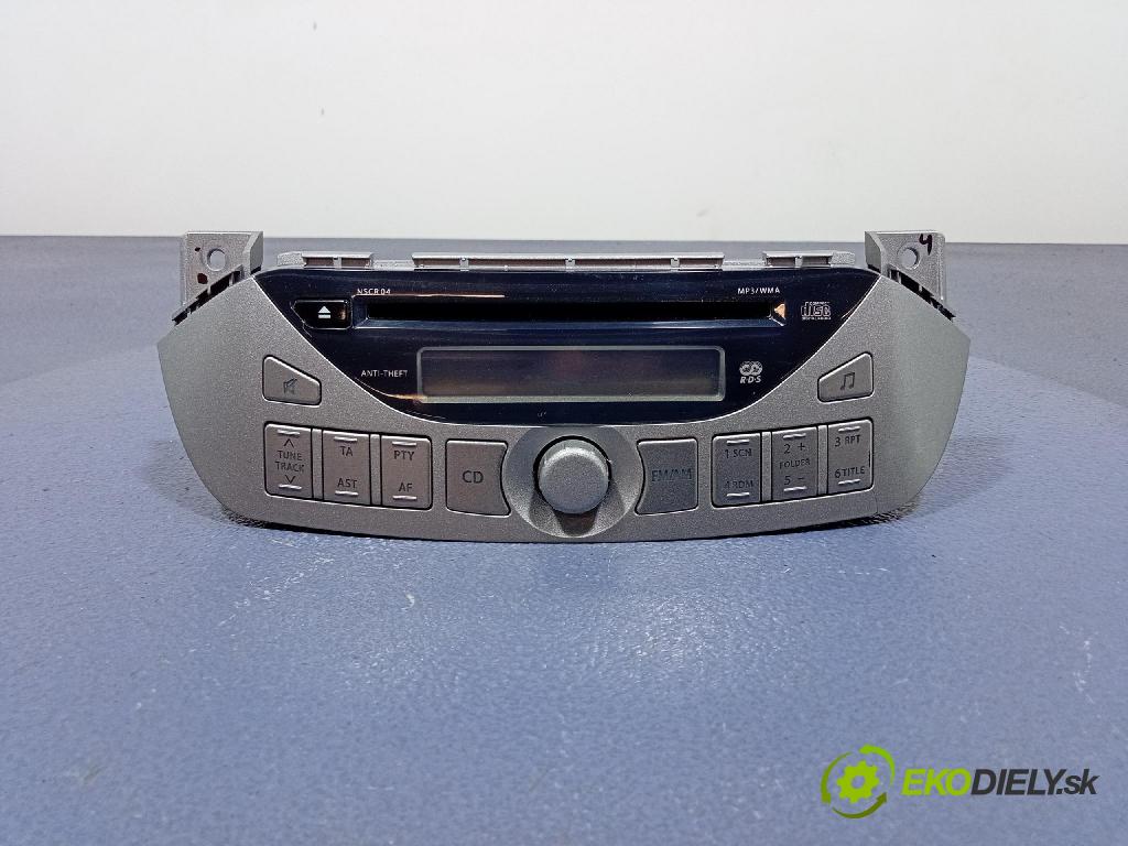 Nissan Pixo 2009 Radio I Navigácia: 39101-68K0