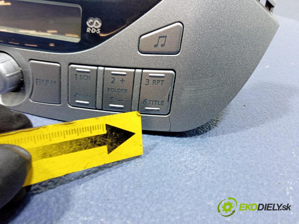 Nissan Pixo 2009 Radio I Navigace: 39101-68K0