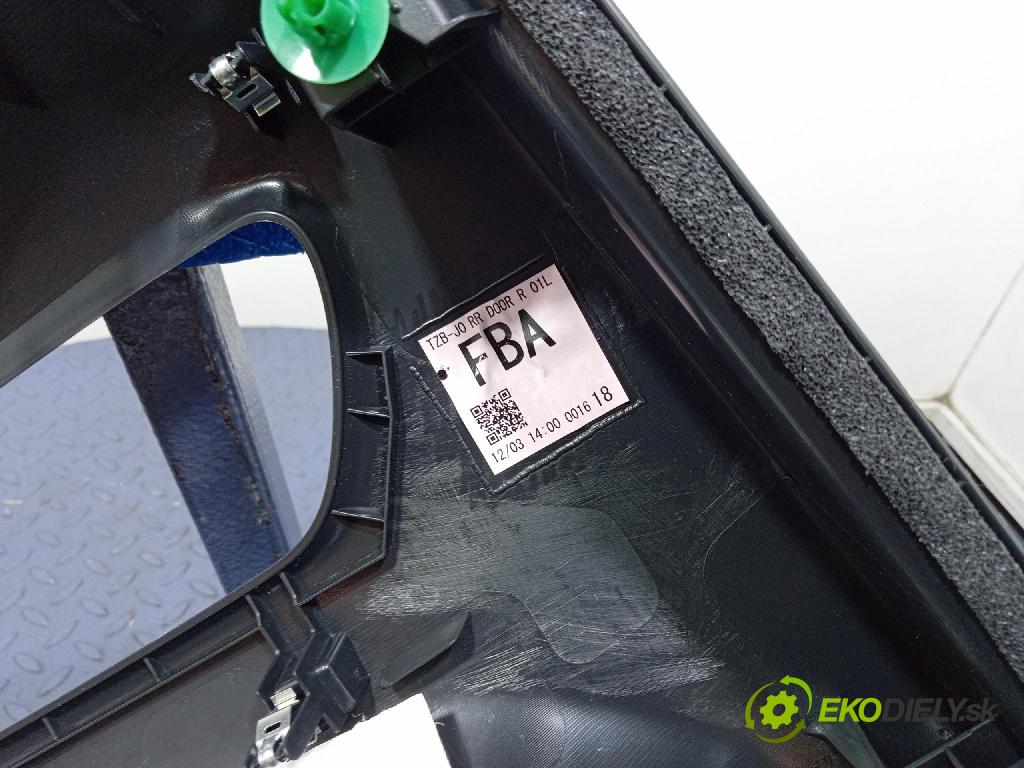 Honda Jazz 2022 Čalounictví: dvere zad Prava: 