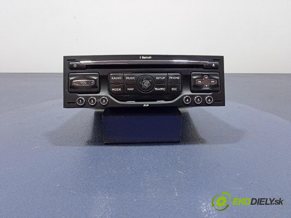 Citroen C8 2009 Radio I Navigace: 96661985XT