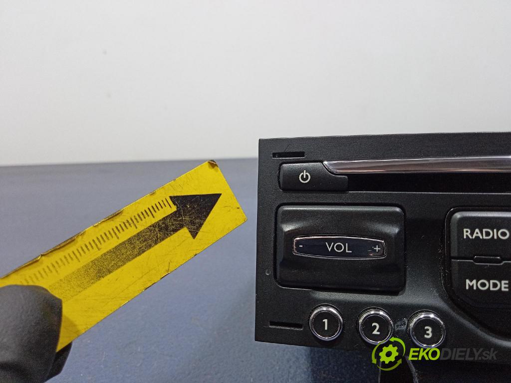 Citroen C8 2009 Radio I Navigace: 96661985XT