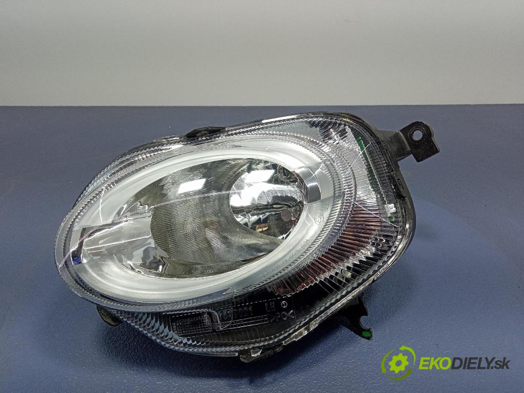 Fiat 500 0 Reflektor: Vľavo: 81549002