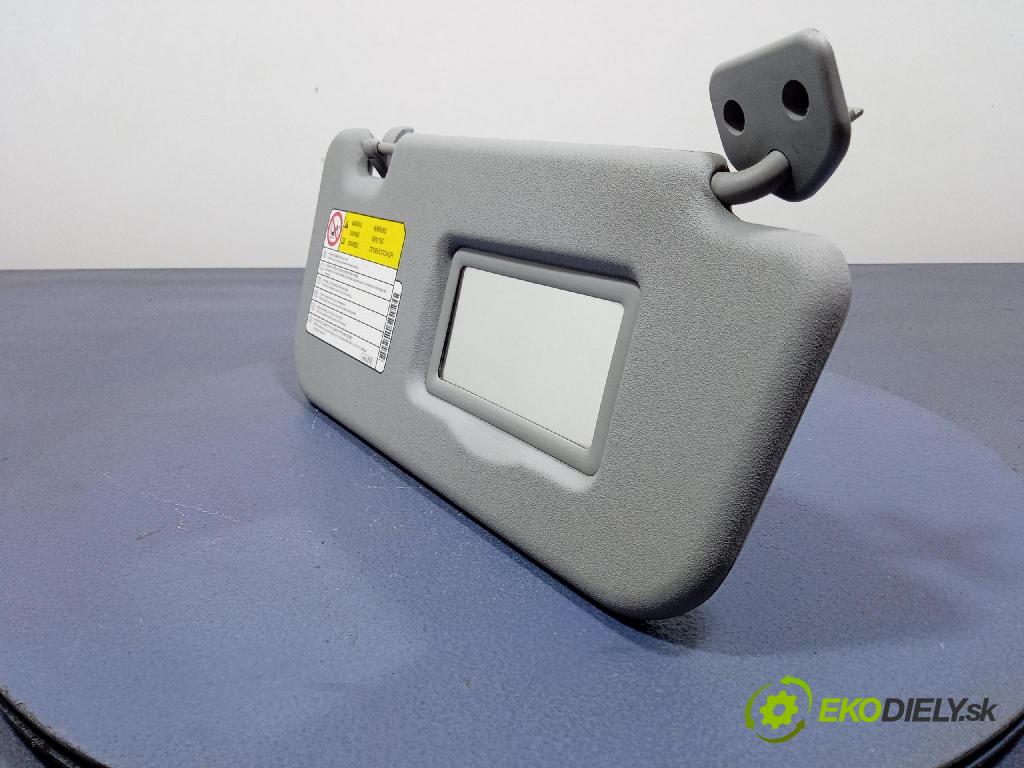 Mitsubishi Colt 2007 kryt slnečná clona