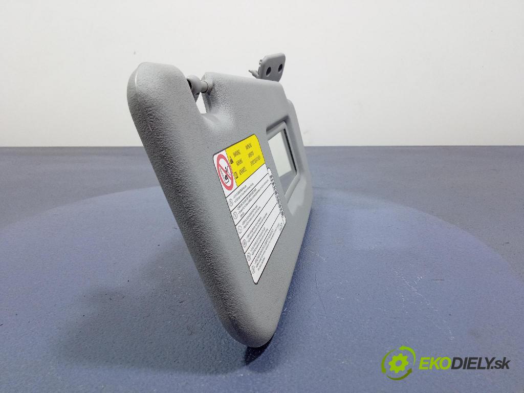 Mitsubishi Colt 2007 kryt slnečná clona