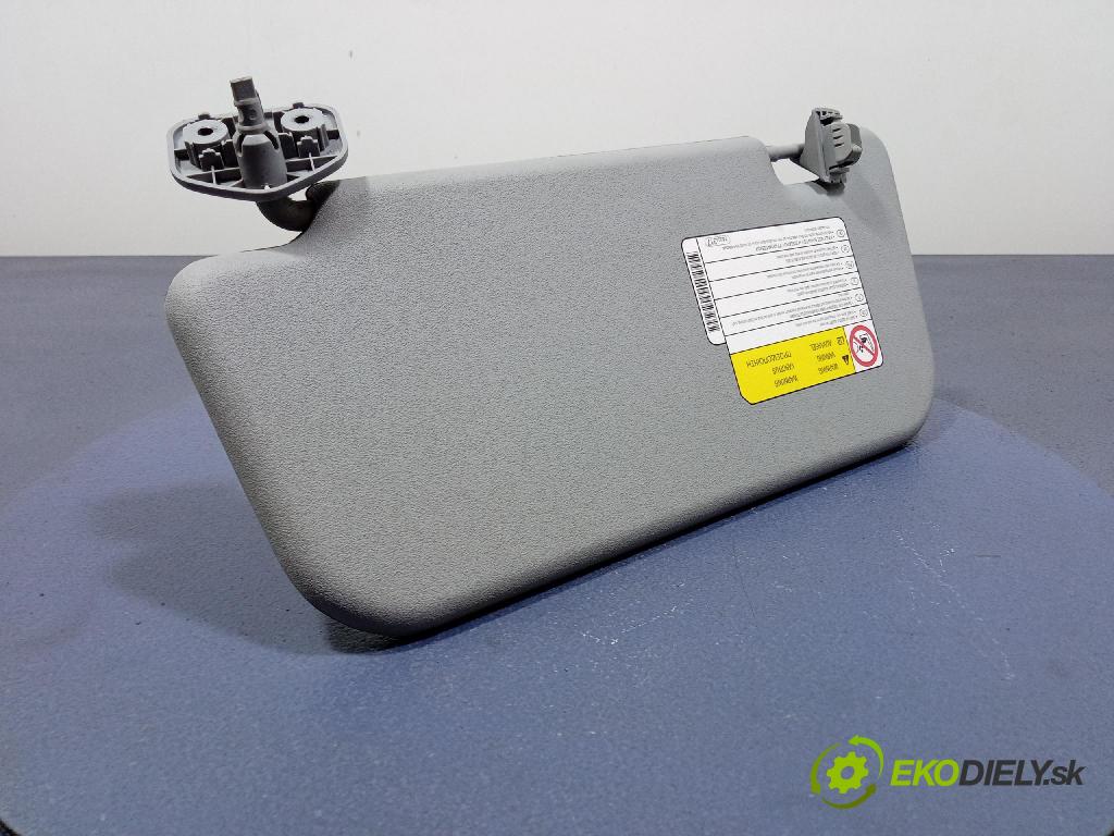 Mitsubishi Colt 2007 kryt slnečná clona