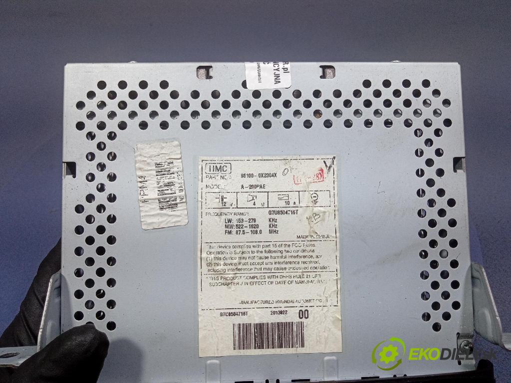 Hyundai I10 2008 Radio I Navigace: 96100-0X2304X