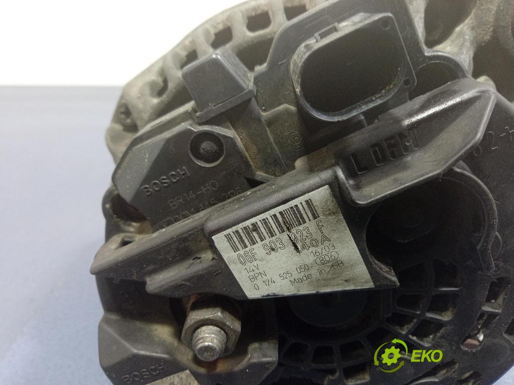 Vw Touran 2004 Alternator 06F903023F