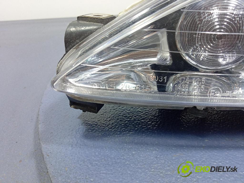 Peugeot 206 2001 Reflektor: Vľavo: 20-6156