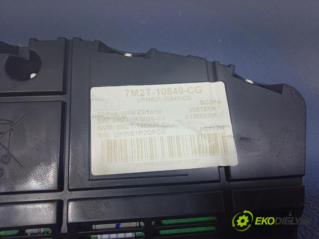 Ford S-max 2008 prístrojovka/ budíky 7M2T-10849-CG