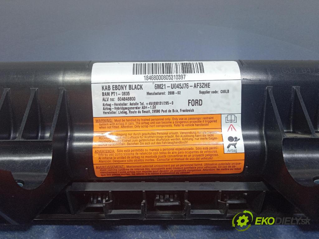 Ford S-max 2008 Airbag: Koleno: x 6M21-U045J76-AF